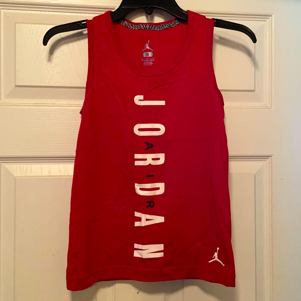 Jordan Tank, a (8-10 yrs), Red
